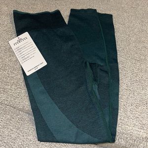 New pink seamless workout tight size Small